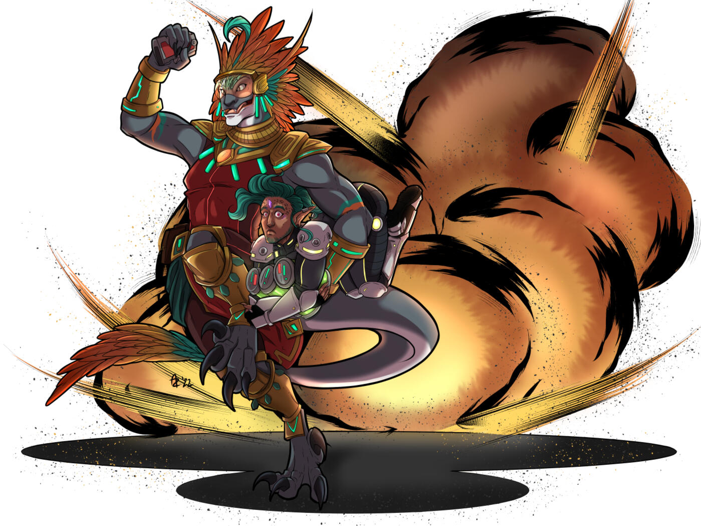 If the Demo Man is Running...